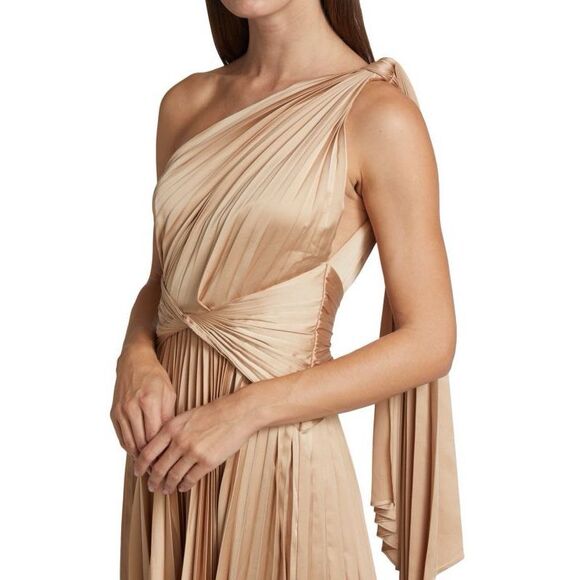 NWT ACLER Kalora Satin Dress Size US8 $450 - Picture 3 of 11
